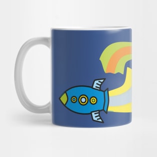 Rocket kawaii Mug